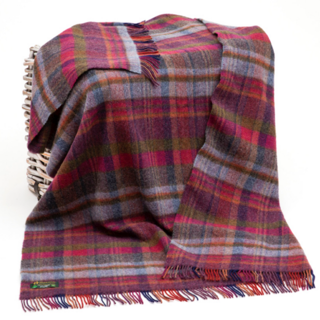 Pure Wool Throw (multiple colours)