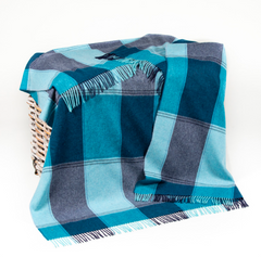 100% Lambswool Throw - Large (multiple colours)